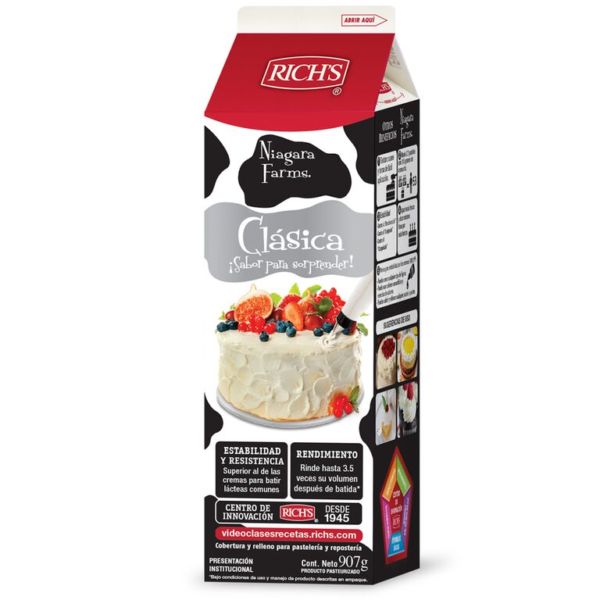 Cremas para Batir Rich’s (Varios Tipos