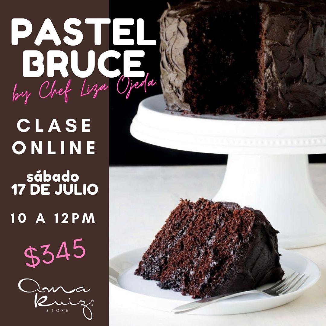 Pastel Bruce con Chef Liza Ojeda – Anna Ruiz